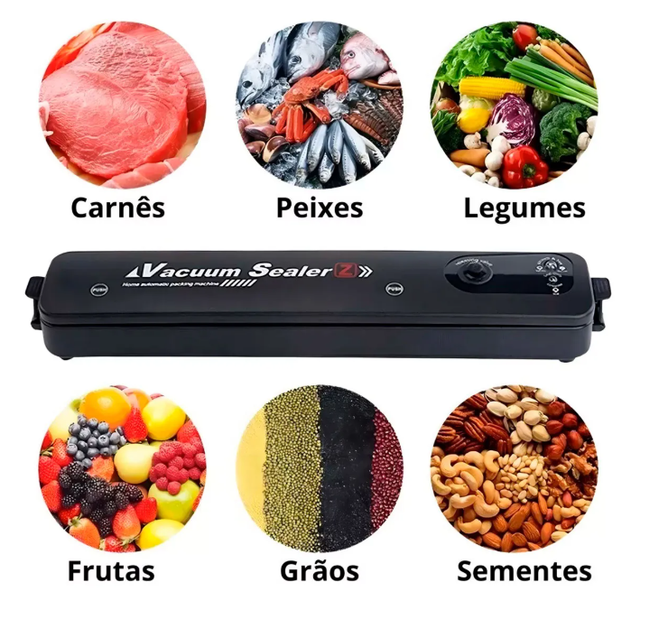 FreshVac Ultra™ - Seladora a Vácuo Inteligente Premium