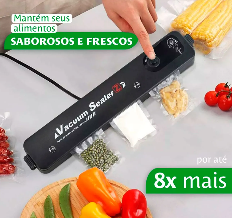 FreshVac Ultra™ - Seladora a Vácuo Inteligente Premium