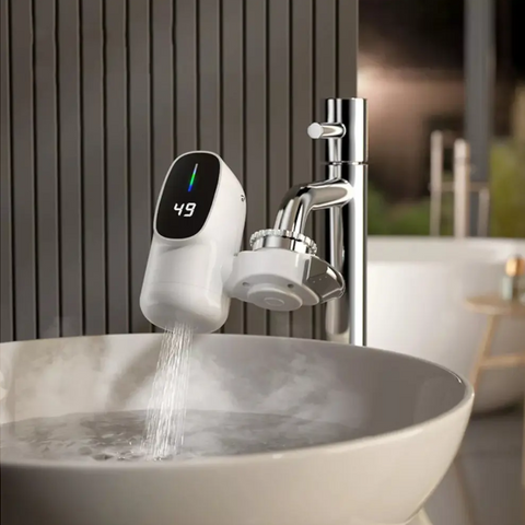 Aquecedor Inteligente para Torneira com Água Quente Instantânea 3500W 110/220 - Bivolt