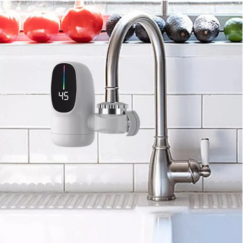 Aquecedor Inteligente para Torneira com Água Quente Instantânea 3500W 110/220 - Bivolt