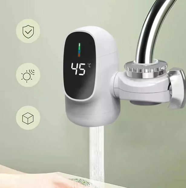 Aquecedor Inteligente para Torneira com Água Quente Instantânea 3500W 110/220 - Bivolt