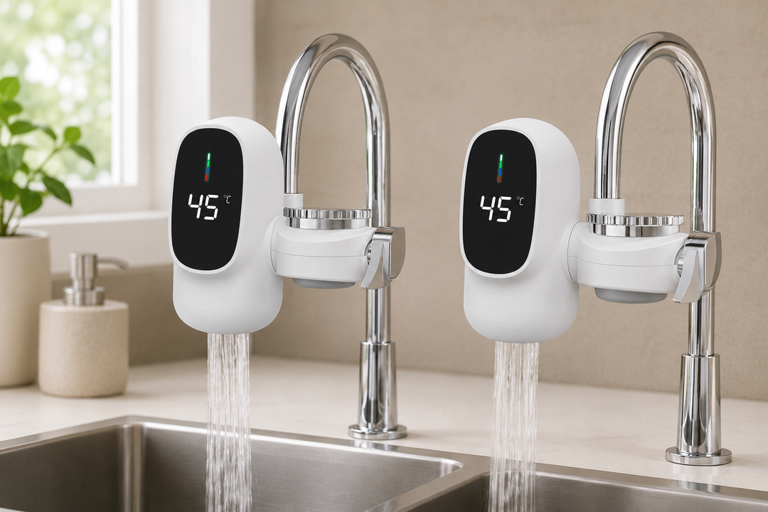 Aquecedor Inteligente para Torneira com Água Quente Instantânea 3500W 110/220 - Bivolt