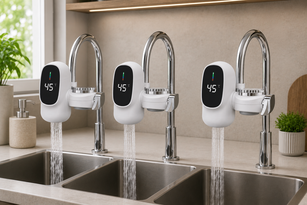 Aquecedor Inteligente para Torneira com Água Quente Instantânea 3500W 110/220 - Bivolt