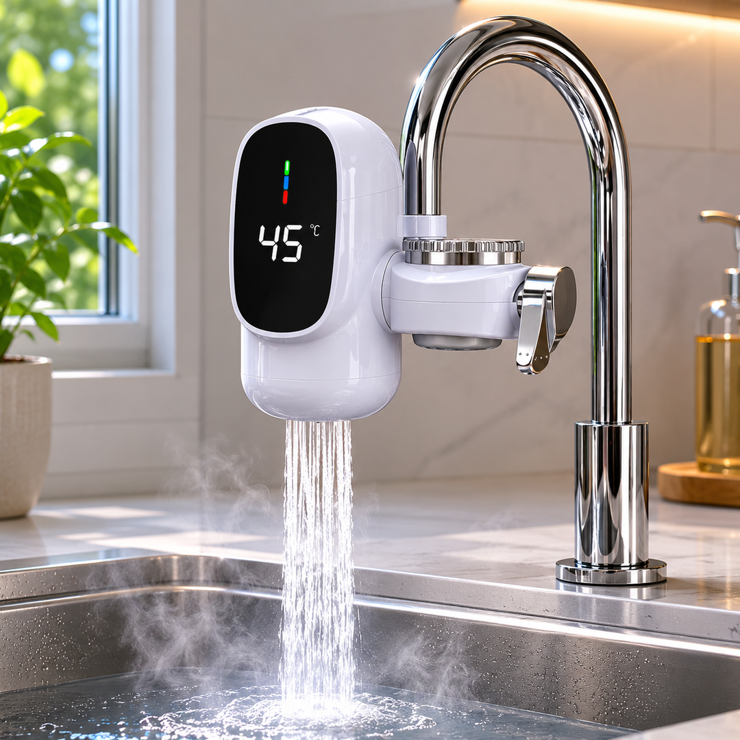 Aquecedor Inteligente para Torneira com Água Quente Instantânea 3500W 110/220 - Bivolt